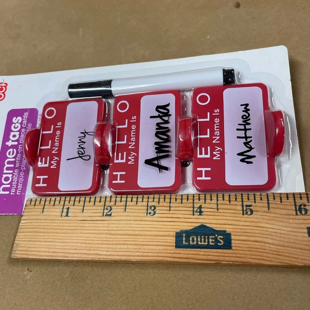 Reusable name place holder/tag